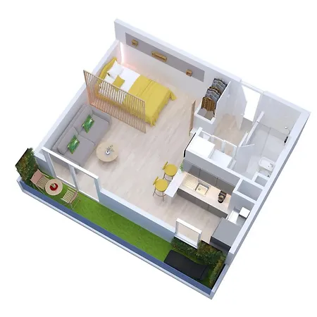 Apartamento Le 182, à Pied, Balcon&climatisation